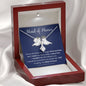 Maid of Honor proposal necklace, bridal party-AB - proudpoppycreativestore