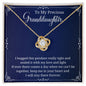 To My Precious Granddaughter, I hugged this pendant-LN - proudpoppycreativestore