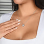 To My Precious Granddaughter, I hugged this pendant-LN - proudpoppycreativestore