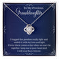 To My Precious Granddaughter, I hugged this pendant-LN - proudpoppycreativestore