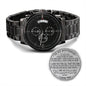 Watch gift for Boyfriend, birthday, Anniversary, Christmas gift - proudpoppycreativestore