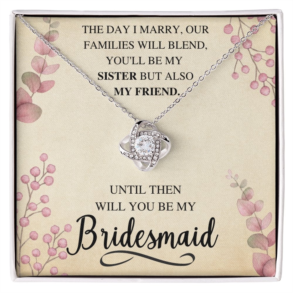 Bridesmaid gift, Bridal party-LN - proudpoppycreativestore