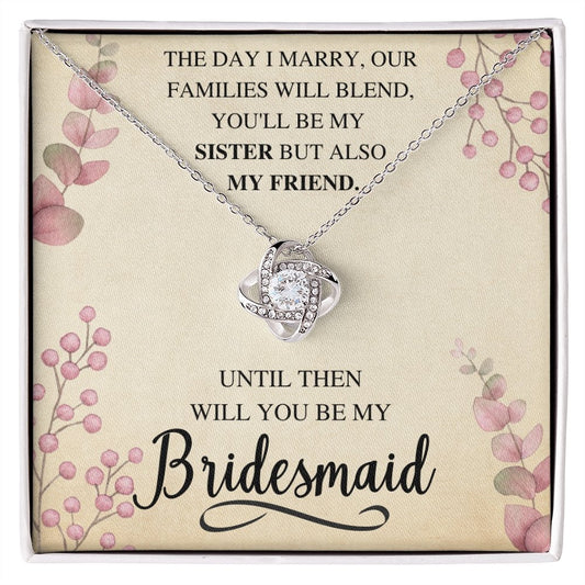 Bridesmaid gift, Bridal party-LN - proudpoppycreativestore