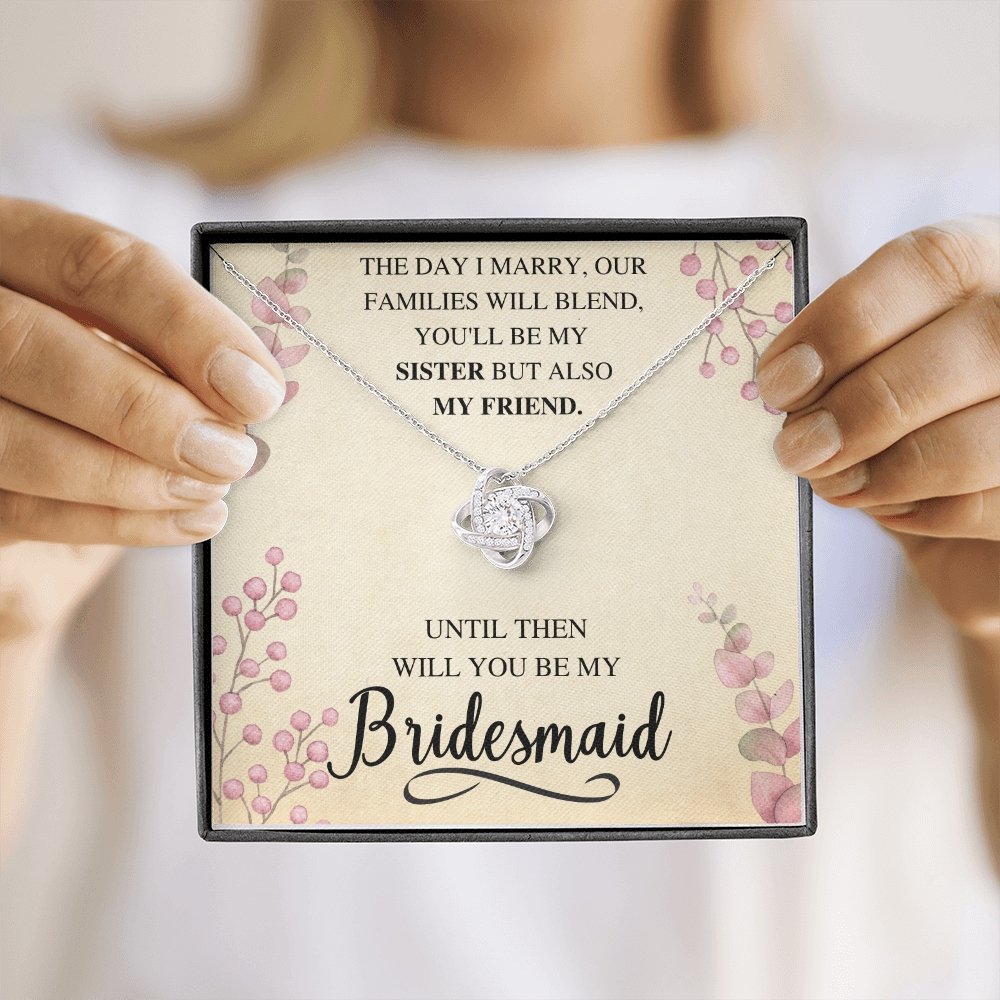 Bridesmaid gift, Bridal party-LN - proudpoppycreativestore