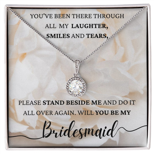 Bridesmaid proposal gift, Bridal party gift-EH - proudpoppycreativestore