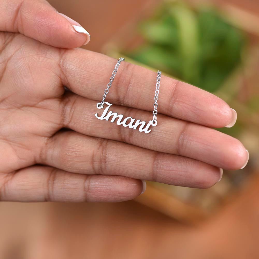 Customized name Necklace - proudpoppycreativestore