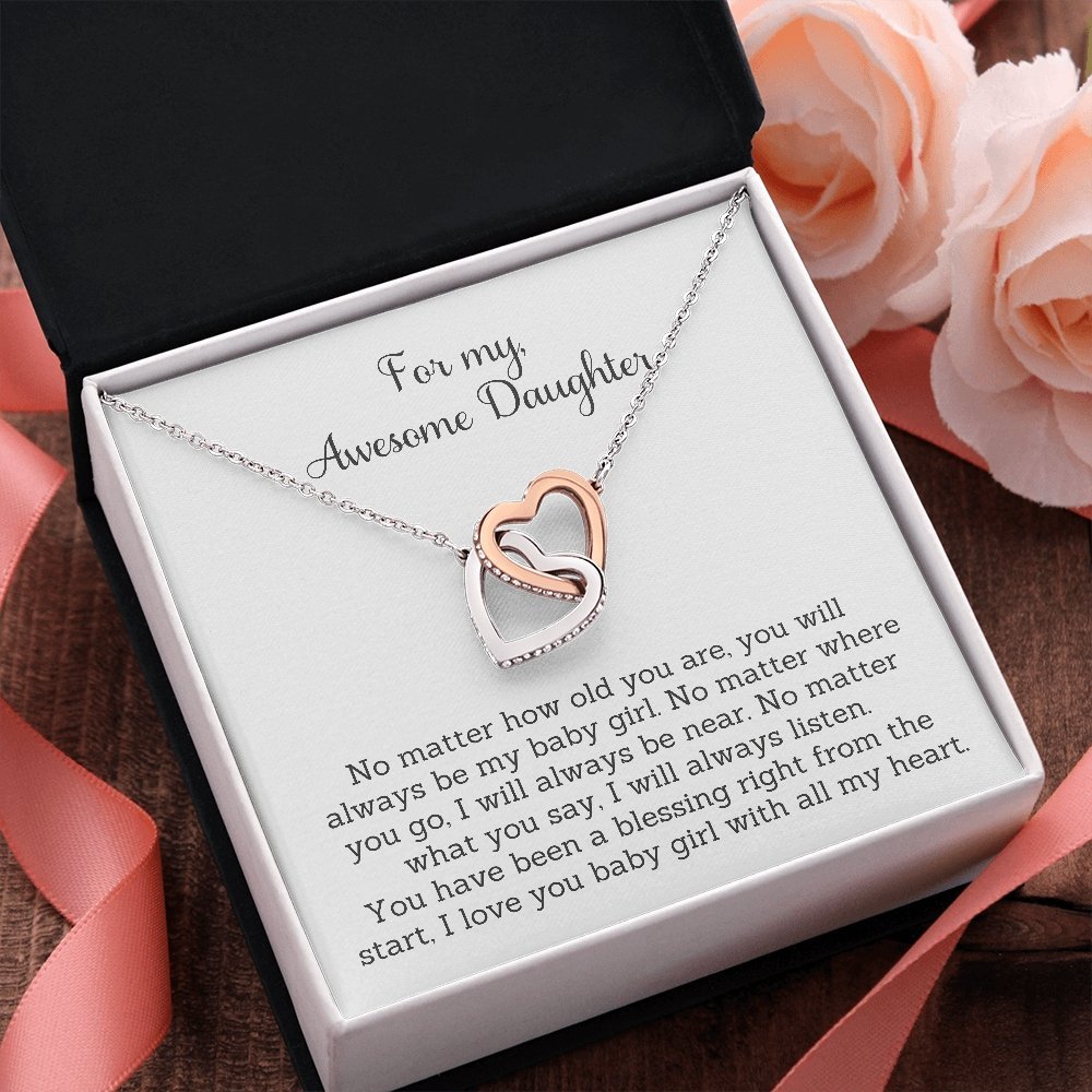 For my awesome daughter, no matter how old you are, gift for daughter, Birthday, confirmation - proudpoppycreativestore
