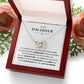 Gift for daughter, Birthday, Graduation, confirmation, baptism necklace - proudpoppycreativestore