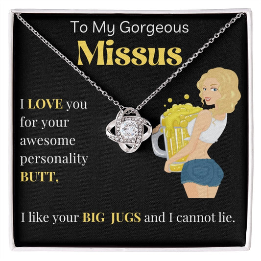 Gorgeous Missus, Gift for Wife, girlfriend -LN - proudpoppycreativestore