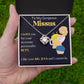 Gorgeous Missus, Gift for Wife, girlfriend -LN - proudpoppycreativestore