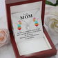 Mom cocktails white Eternal Hope Pendant necklace for Mother - proudpoppycreativestore