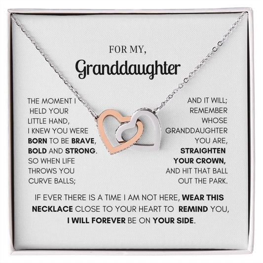 Necklace Gift For GrandDaughter - proudpoppycreativestore