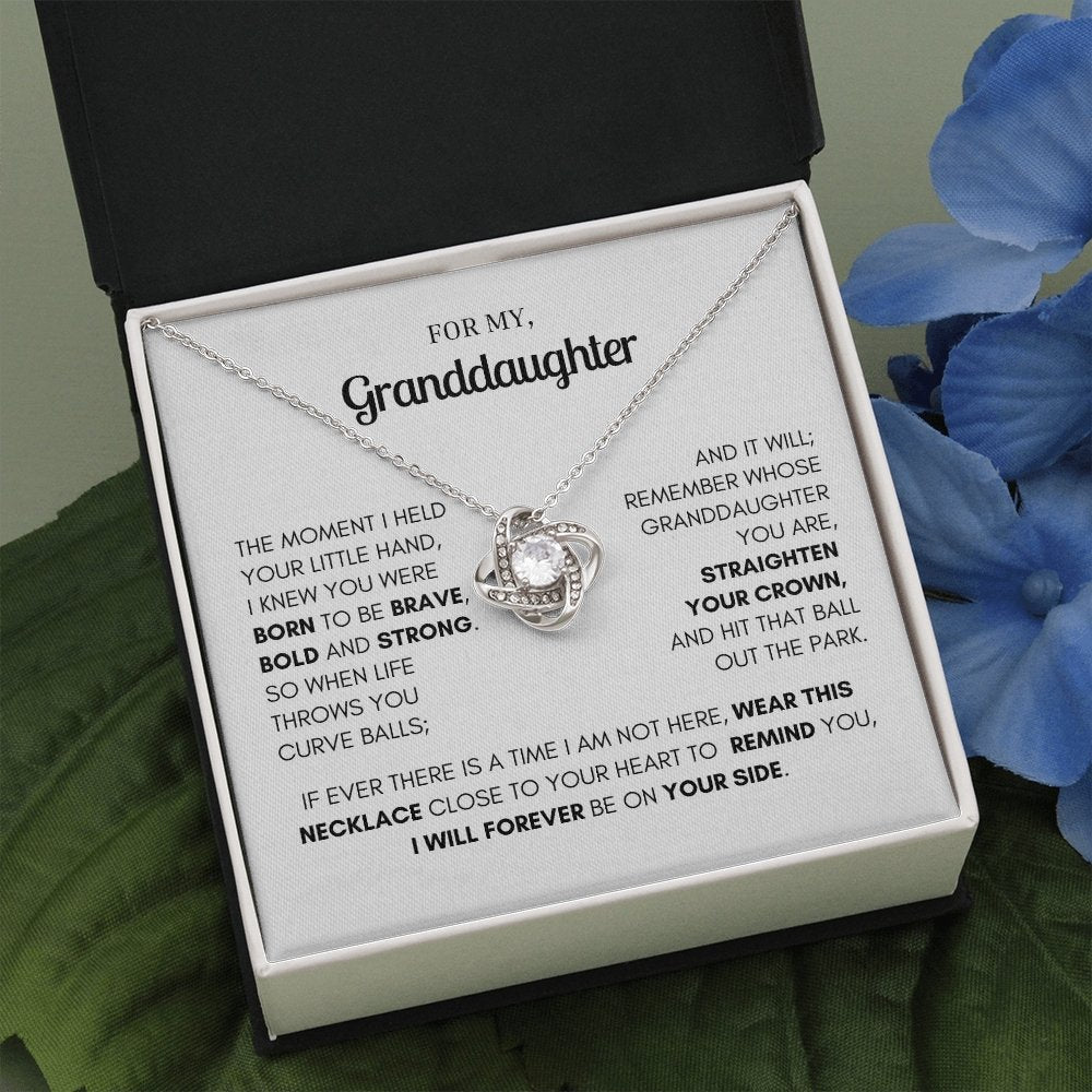 Necklace Gift For GrandDaughter - proudpoppycreativestore