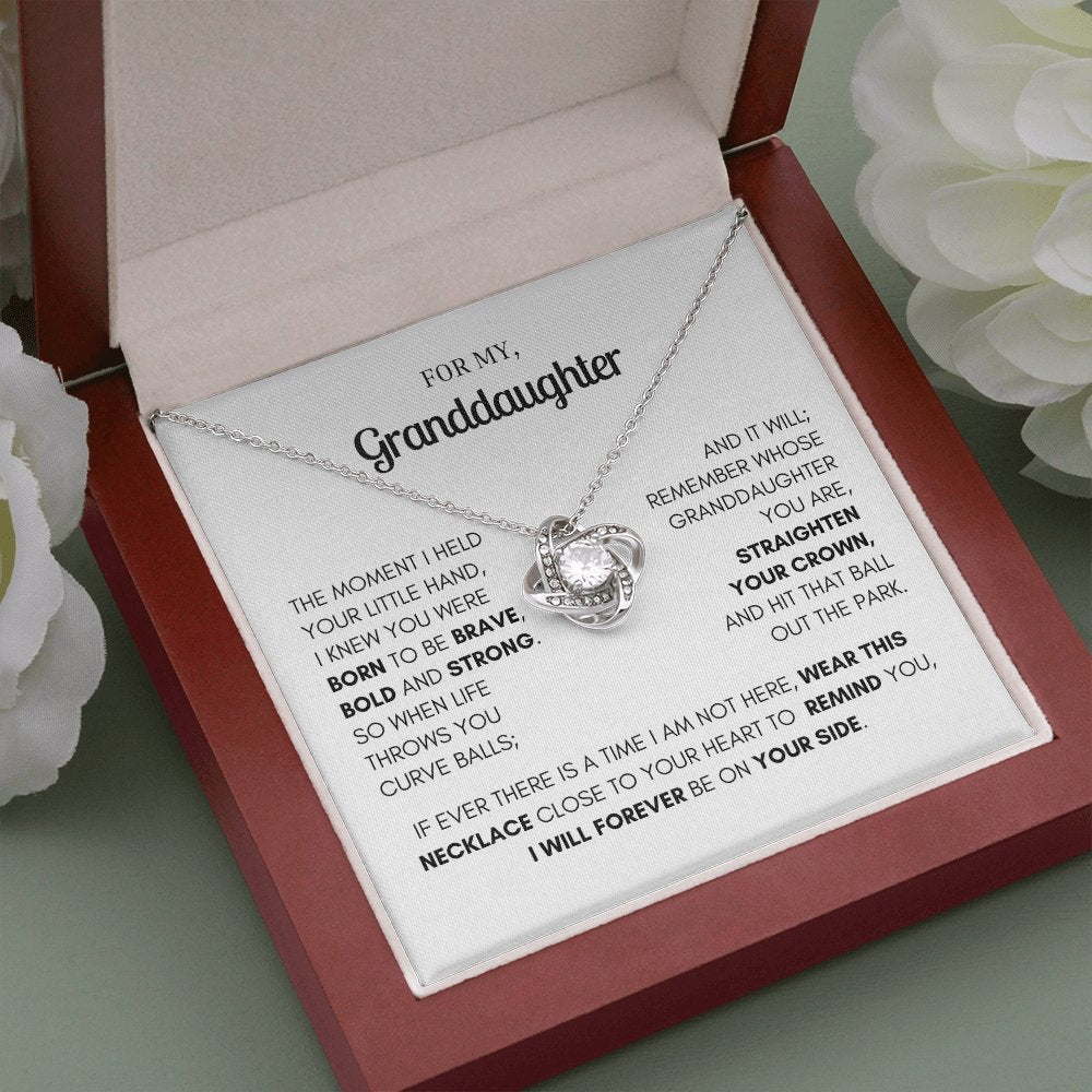 Necklace Gift For GrandDaughter - proudpoppycreativestore