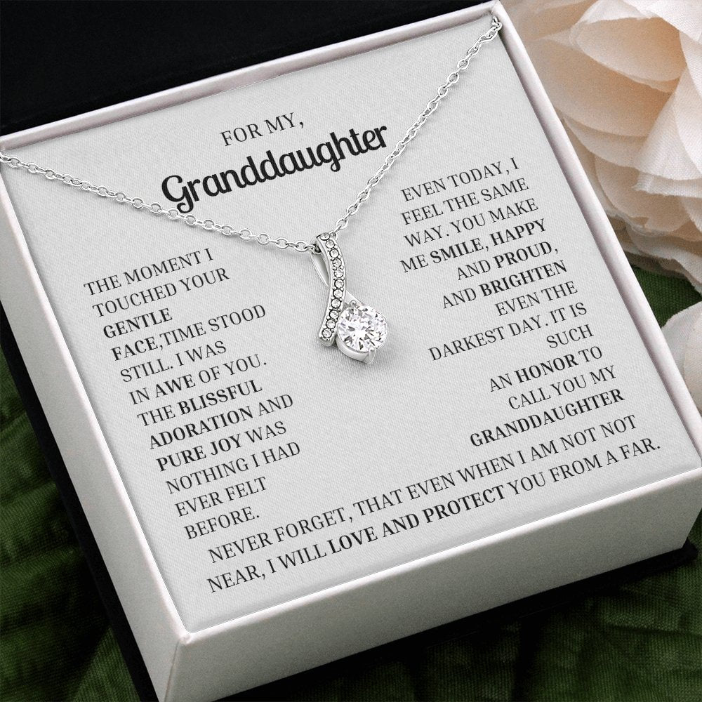 Necklace Gift For GrandDaughter - proudpoppycreativestore