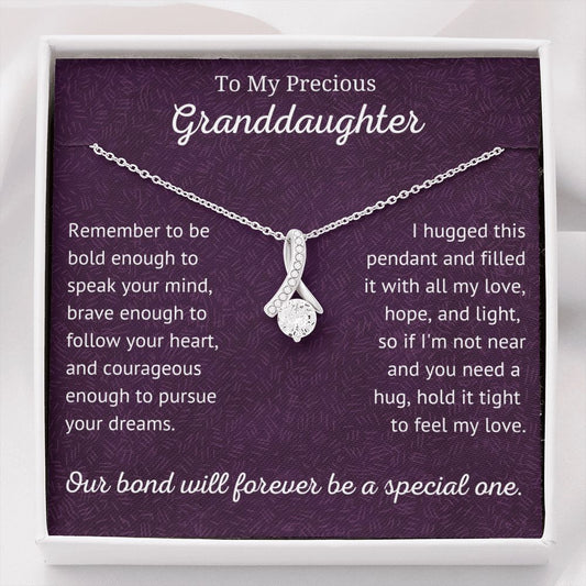 Precious Grandaughter Gift from Grandma/Grandpa-AB - proudpoppycreativestore