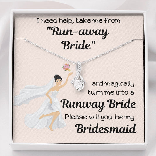 Runway bride,Bridal Party-AB - proudpoppycreativestore