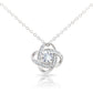 Stepped Up Mom Love knot necklace, For my Bonus Mom, gift from son/daughter - proudpoppycreativestore