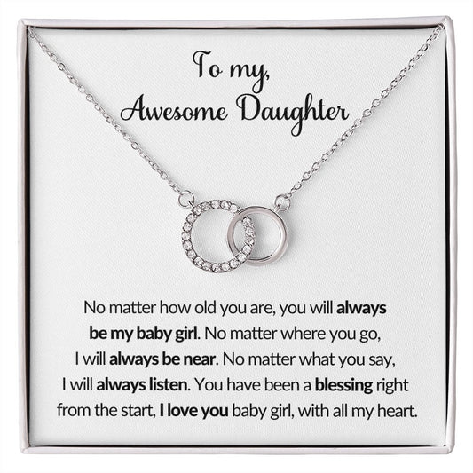 To my Awesome Daughter on your Birthday, confirmation, Baptism, Christmas. Gift for daughter - proudpoppycreativestore