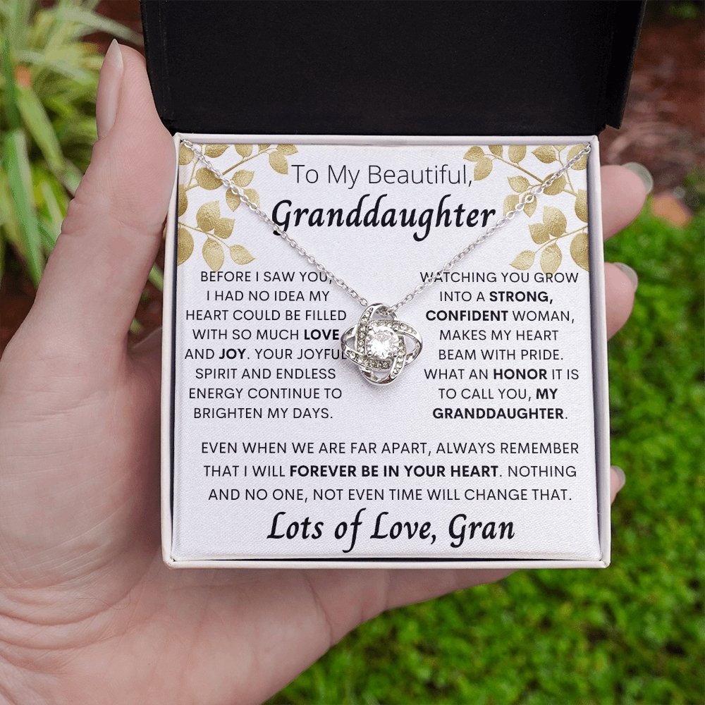 To my beautiful granddaughter, Lots of Love, Gran , gift from Gran - proudpoppycreativestore