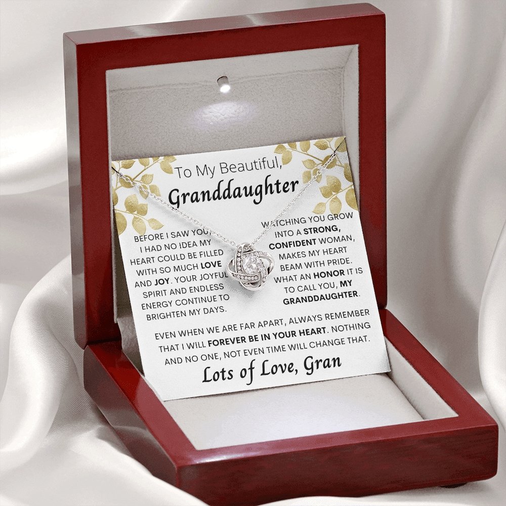 To my beautiful granddaughter, Lots of Love, Gran , gift from Gran - proudpoppycreativestore