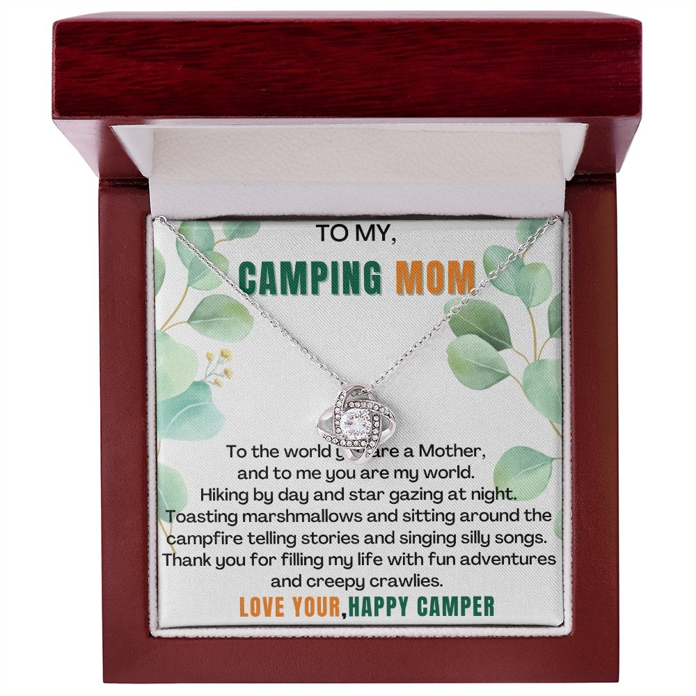 To my Camping Mom, hiking by day and star gazing at night-LN - proudpoppycreativestore