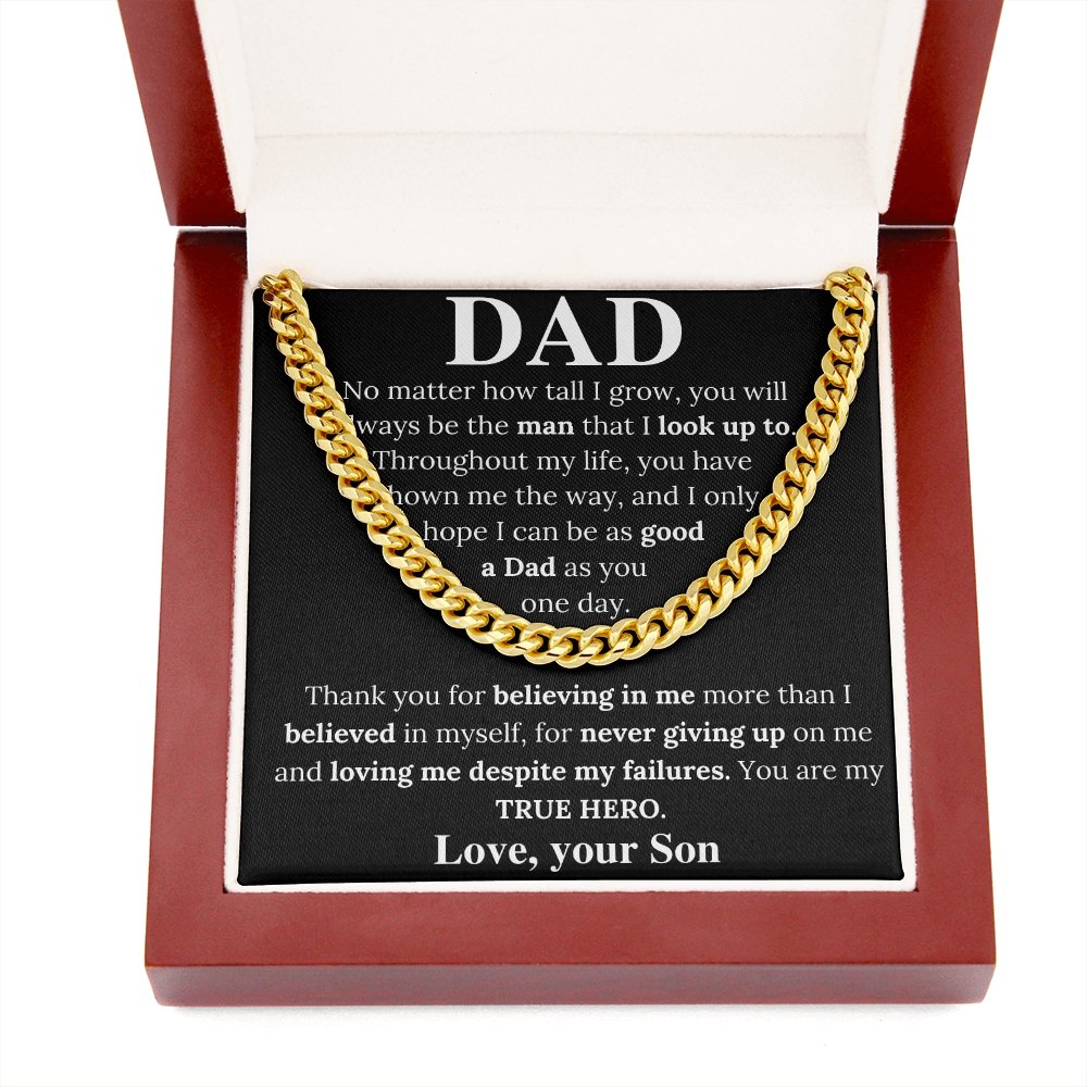 To my Dad from your Son on Fathers day, Birthday Gift for Dad, - proudpoppycreativestore
