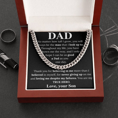 To my Dad from your Son on Fathers day, Birthday Gift for Dad, - proudpoppycreativestore
