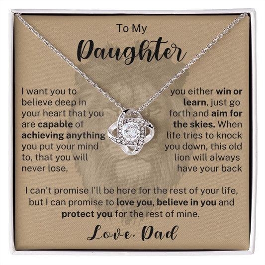 To My Daughter, I will always have your back-LN - proudpoppycreativestore