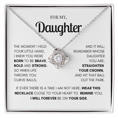 To My Daughter- Necklace Gift -Limited edition - proudpoppycreativestore