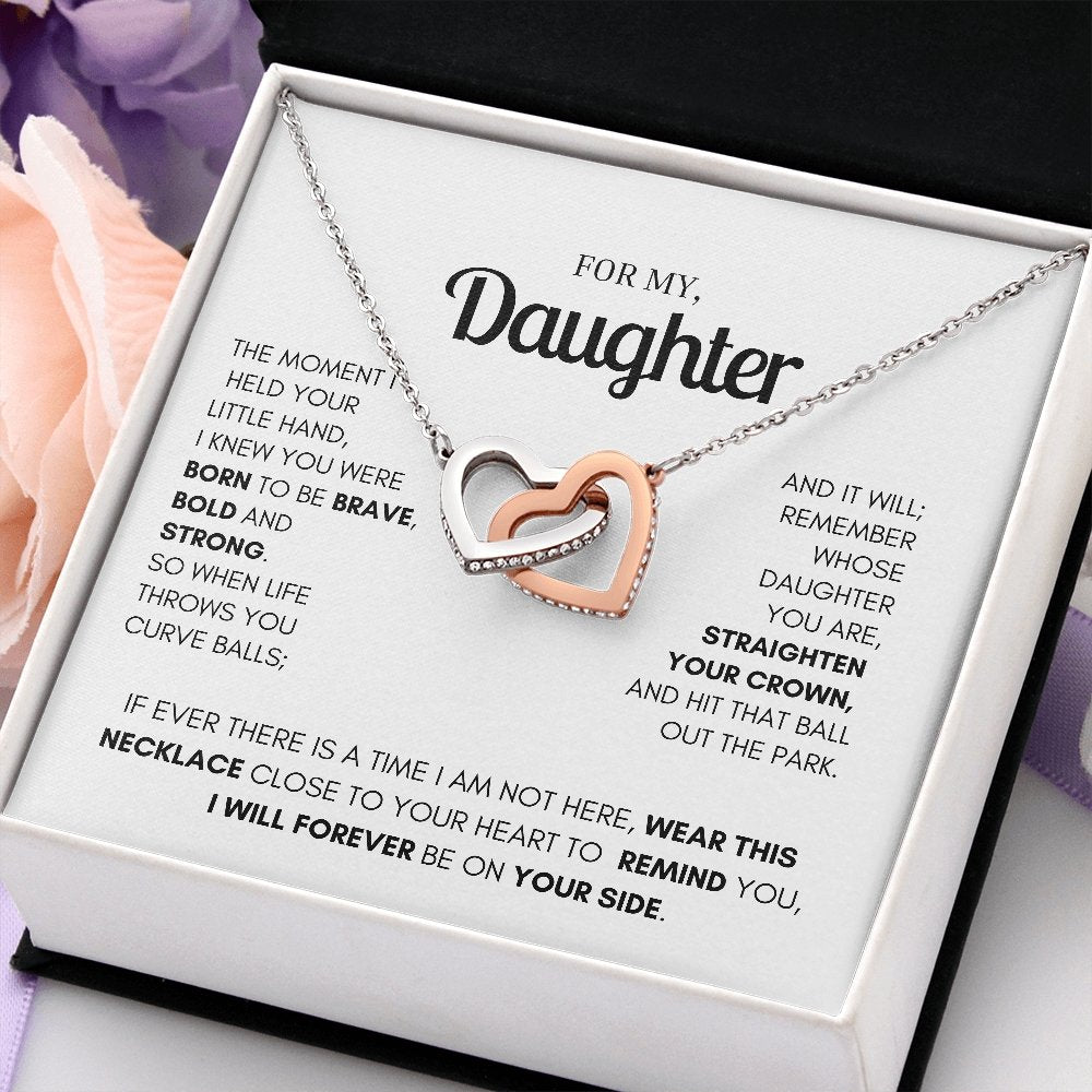 To My Daughter- Necklace Gift -Limited edition - proudpoppycreativestore