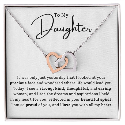 To My daughter, Strong, Kind woman-IH - proudpoppycreativestore