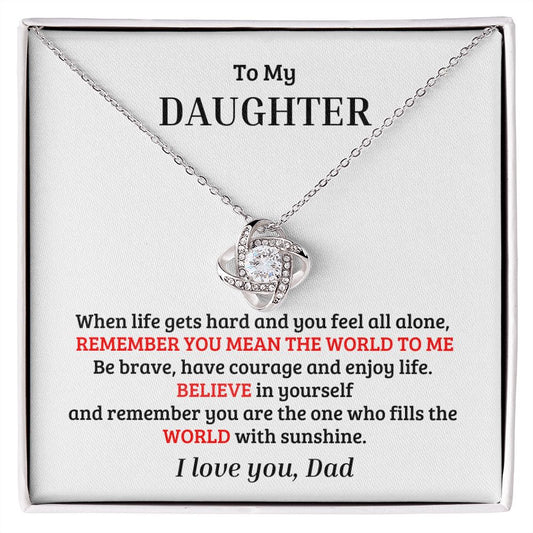 To My daughter, when life gets hard-LN - proudpoppycreativestore