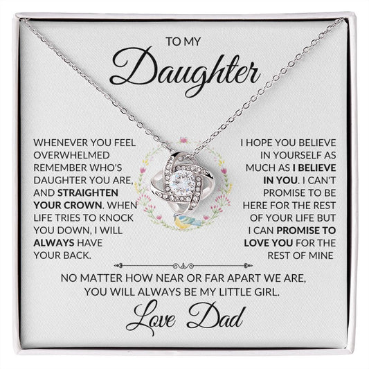 To my daughter, you will always be my little girl-LN - proudpoppycreativestore