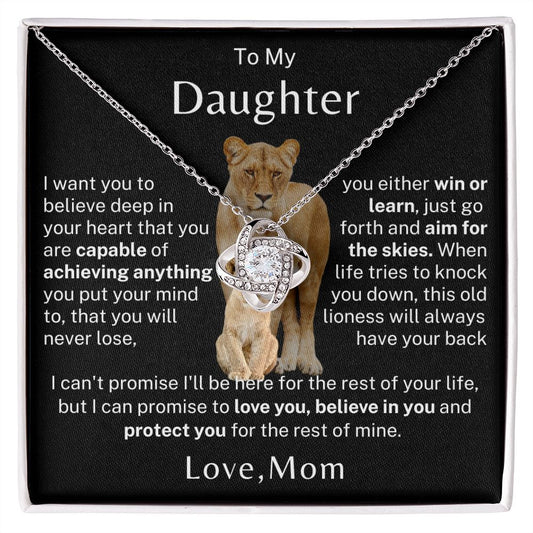 To My Daughter,I want you to believe deep in your heart that -LN - proudpoppycreativestore