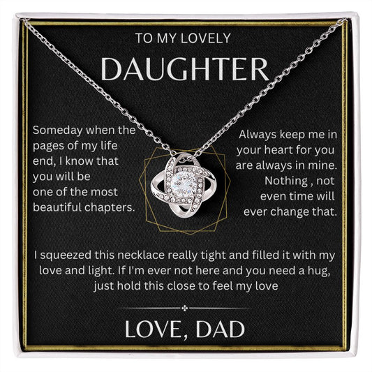 To My Lovely Daughter, always in my heart-LN - proudpoppycreativestore