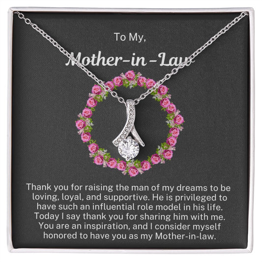 To my Mother-in-law, thankyou for raising the man-AB - proudpoppycreativestore