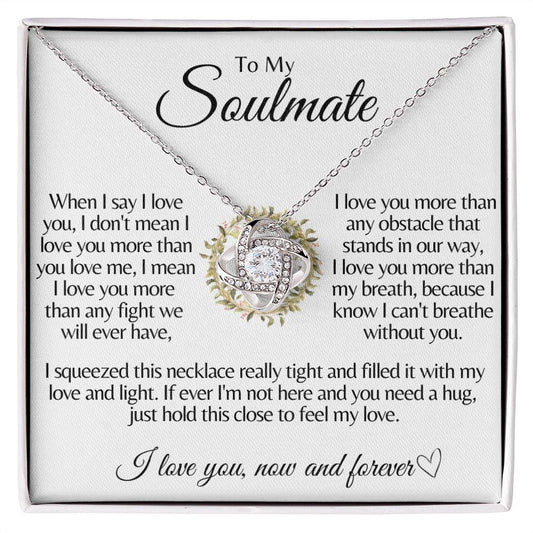 To my Soulmate, I love you more-LN - proudpoppycreativestore