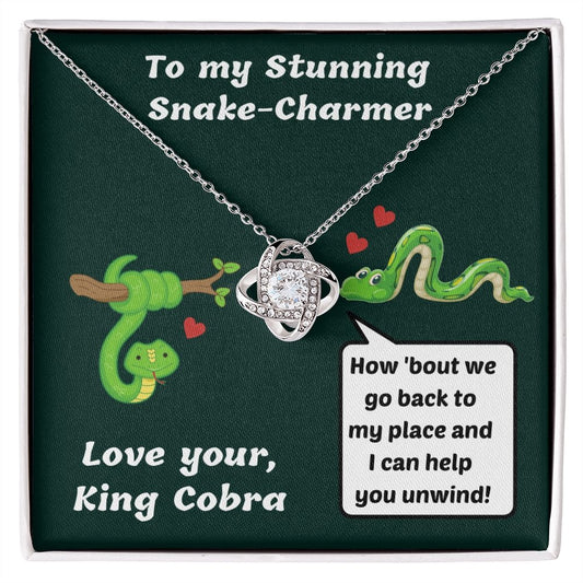 To my Stunning Snake-Charmer, Girlfriend, Wife, Partner-LN - proudpoppycreativestore