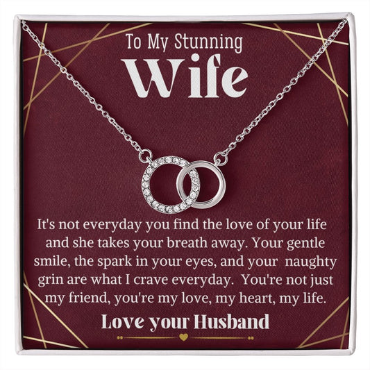 To My Stunning Wife- PP - proudpoppycreativestore