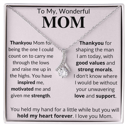 To My Wonderful Mom, Alluring beauty gift for Mom - proudpoppycreativestore