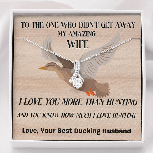 To the one who didn't get away, My amazing Wife-AB - proudpoppycreativestore