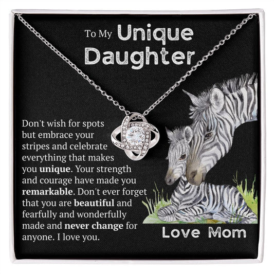 Unique daughter, embrace your stripes-LN - proudpoppycreativestore